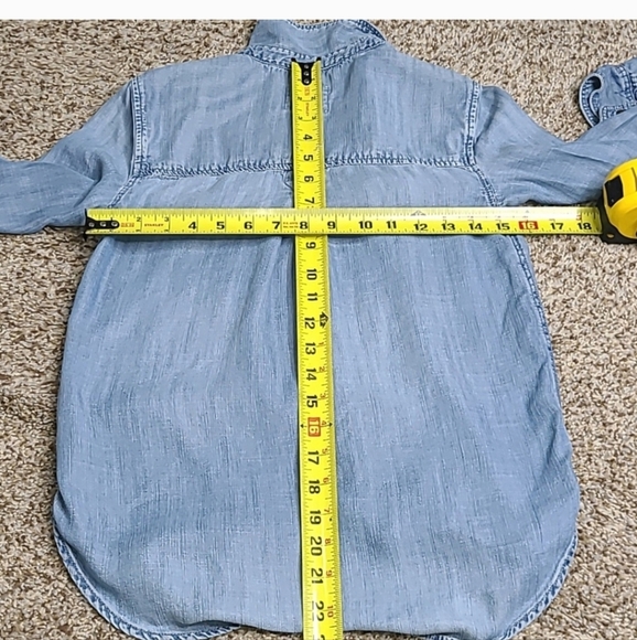 American Eagle Denim Button Down Shirt - Picture 5 of 5